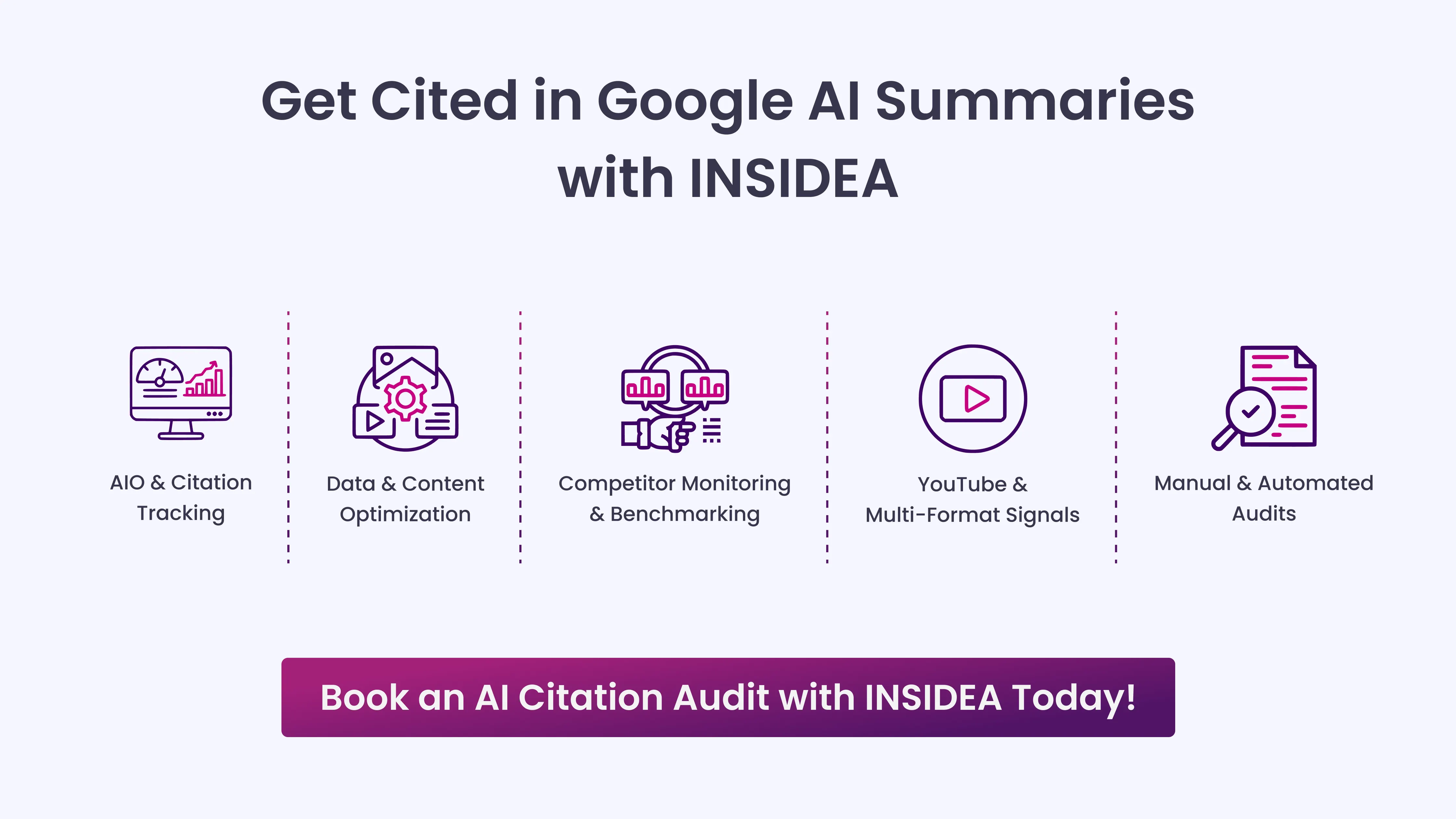 Get Cited in Google AI Summaries with INSIDEA
