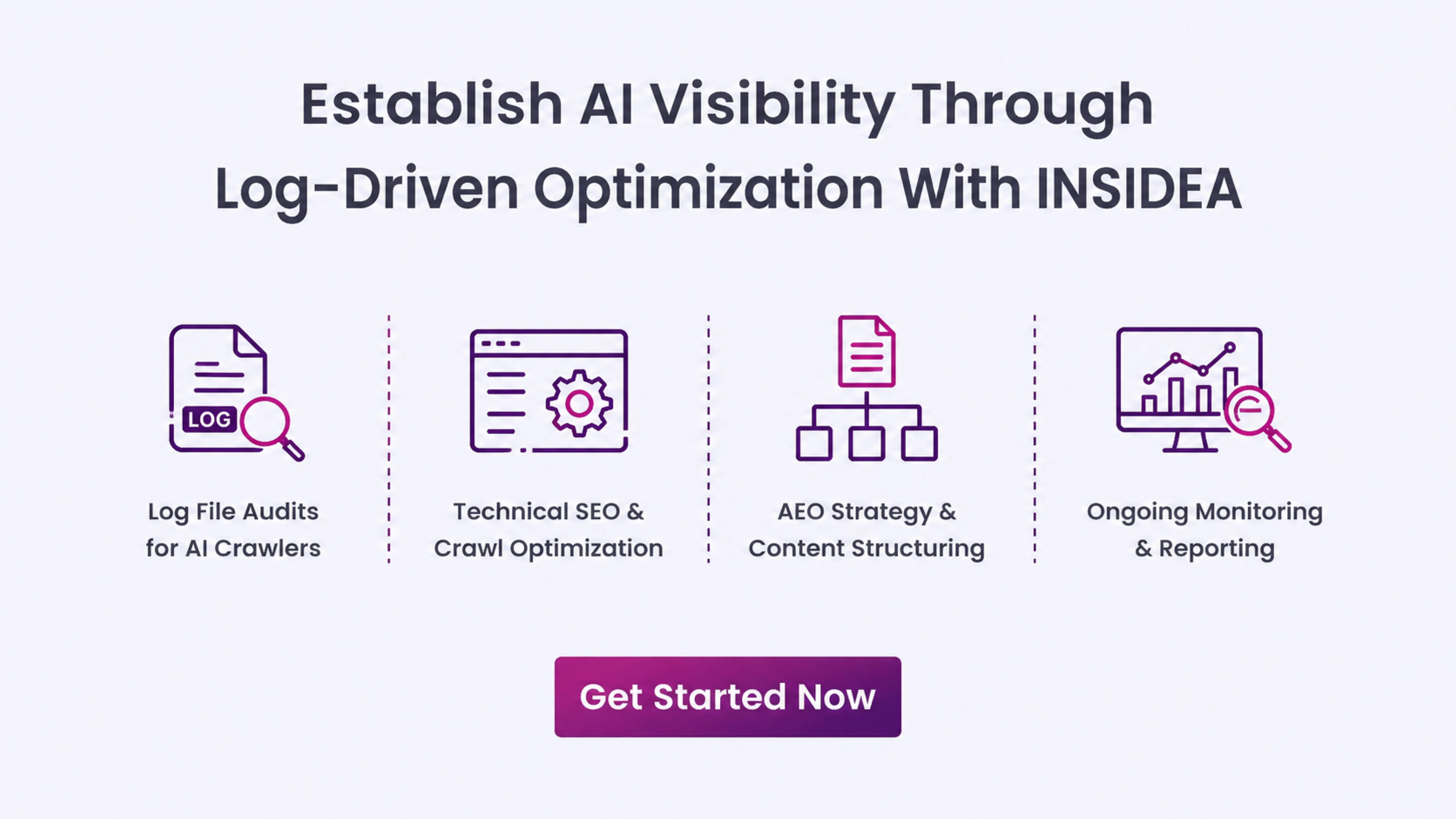 Establish AI Visibility Through Log-Driven Optimization With INSIDEA